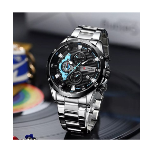 currren men's watch. Curren, Wrist Watch, 8402, Stainless Steel,